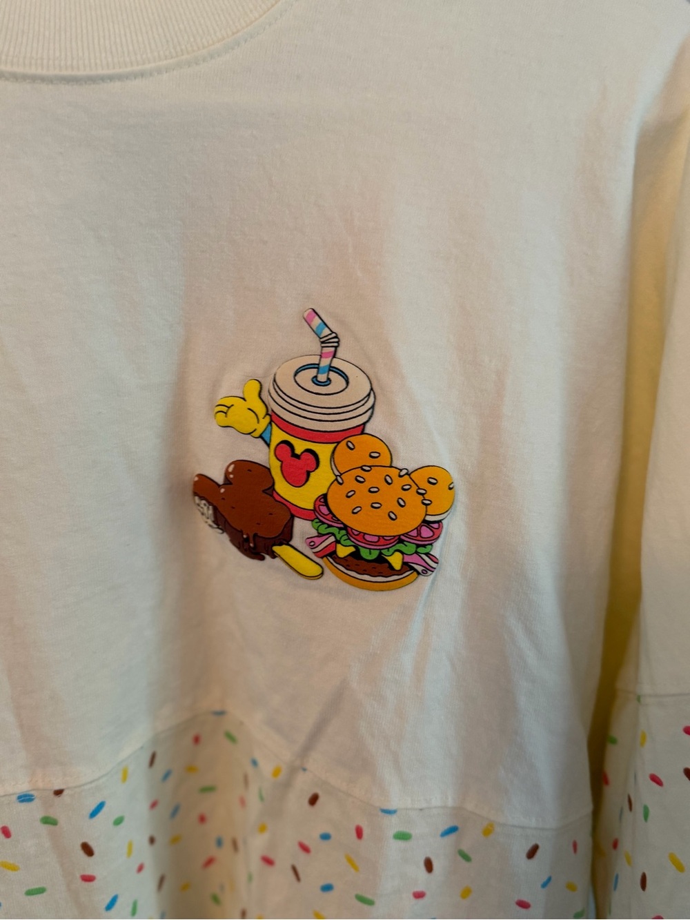 2024 Disney Parks Disney Eats Mickey Snacks Popcorn Churro Spirit Jersey - Picture 3 of 5